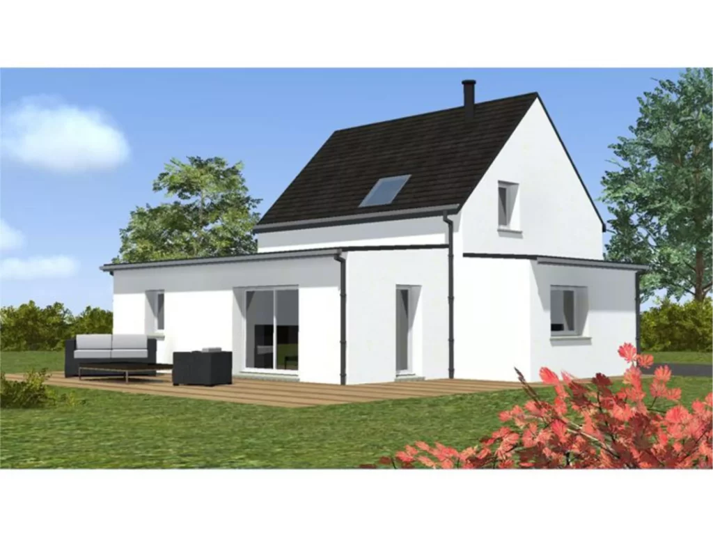 Neology Constructeur De Maison Lamballe Maison Avec Une Architecture Traditionnelle Et De Grandes Ouvertures 3