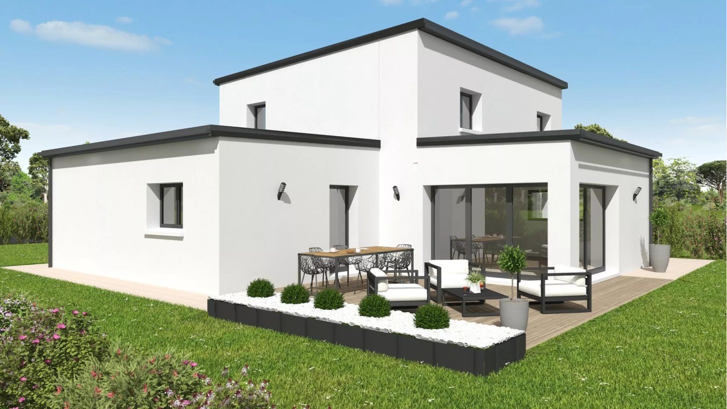 Neology Constructeur De Maison Lamballe Nos Avant Projets Et Plans En 3D Maisons Avec Etage 2