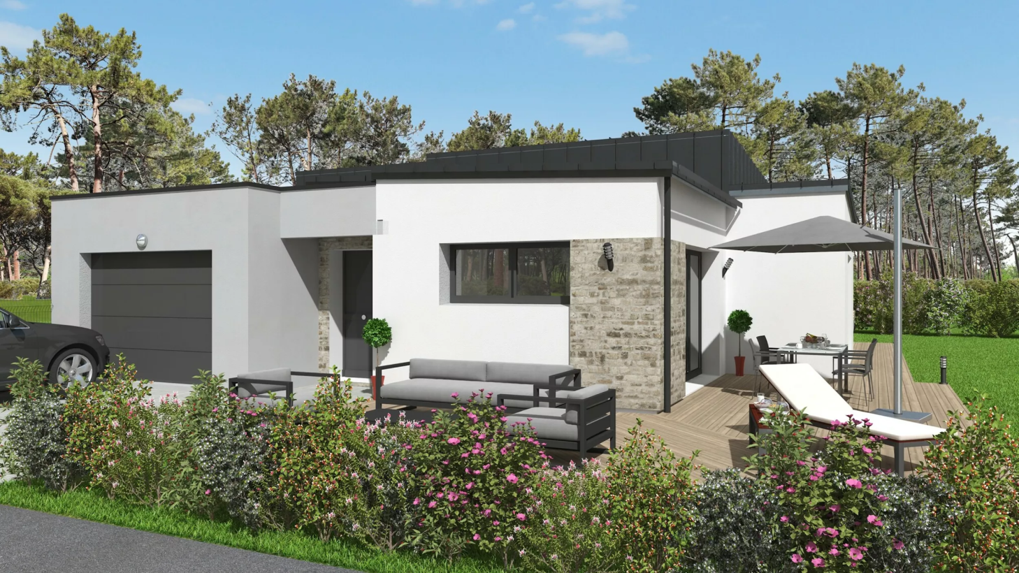 Neology Constructeur De Maison Lamballe Nos Avant Projets Et Plans En 3D Maisons Plain Pied 1