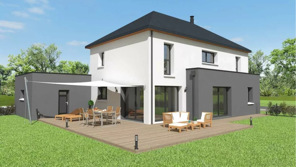 Neology Constructeur De Maison Lamballe Projet Maison A Etage A Ploubalay 22