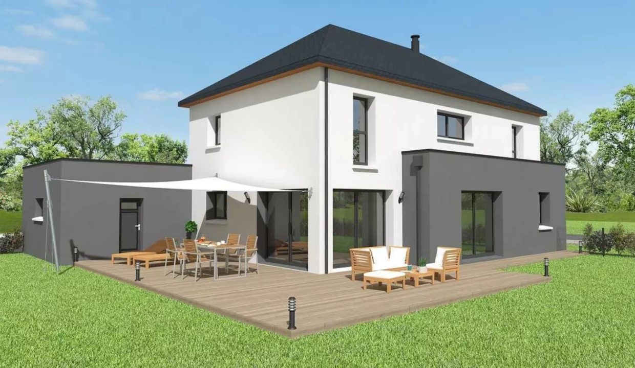 Neology Constructeur De Maison Lamballe Projet Maison A Etage A Ploubalay 22