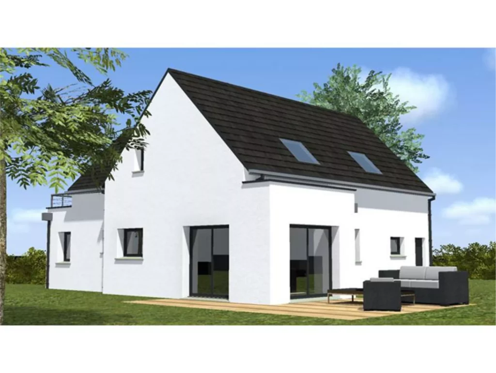 Neology Constructeur De Maison Lamballe Projet Maison Traditionnelle Maison Avec Un Grand Sejour Chaleureux 2